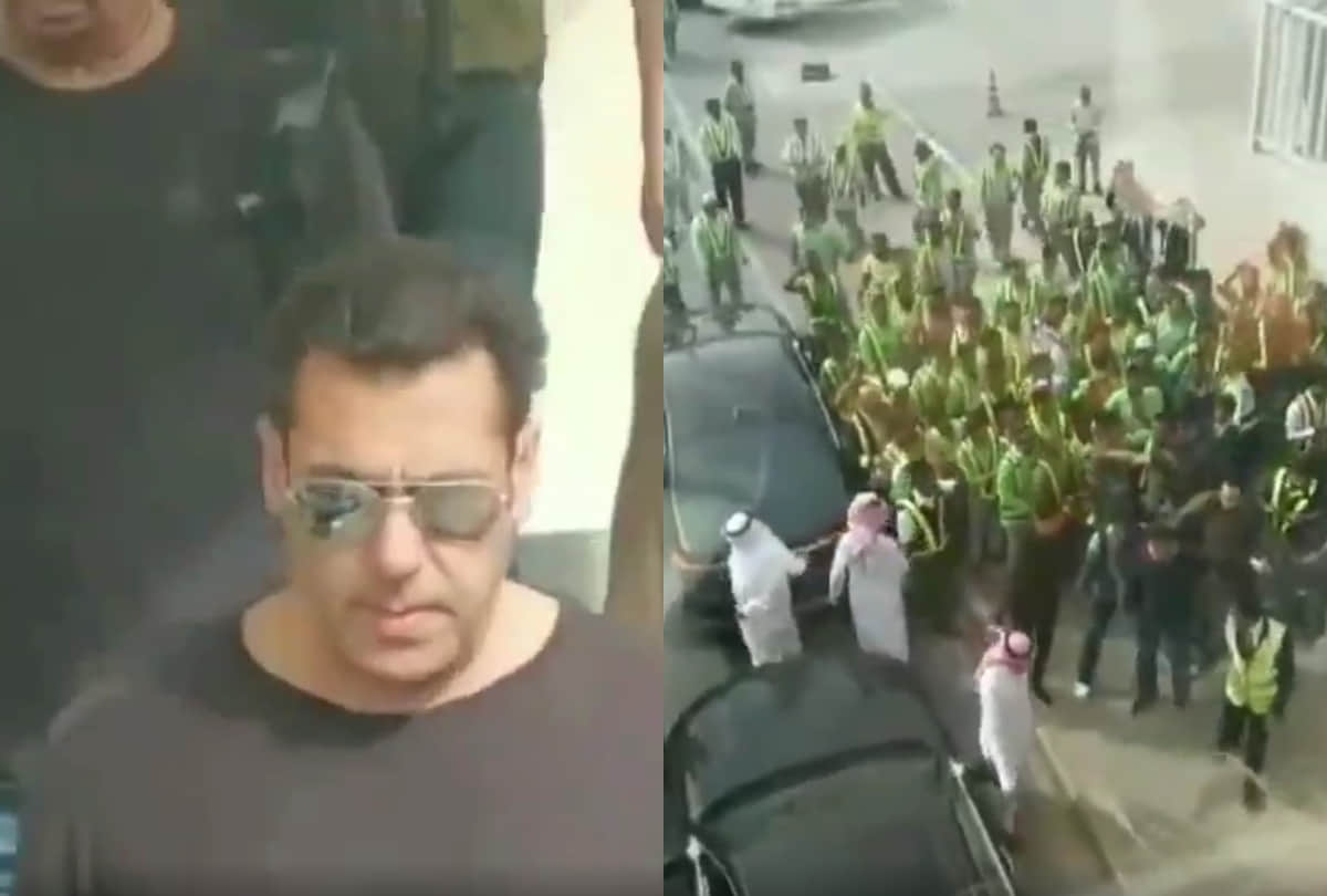 salman khan in saudi arabia fans gone crazy shera protect him