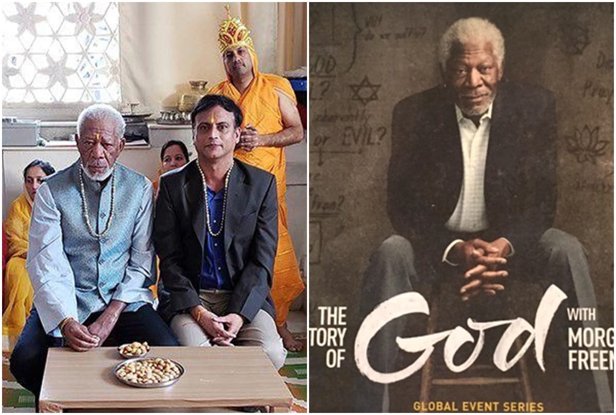 Indian American Professor will be seen In Morgan Freeman The Story Of God Series