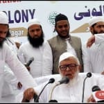 गांव बागोवाली में कार्यक्रम को संबोधित करते मौलाना अरशद मदनी।