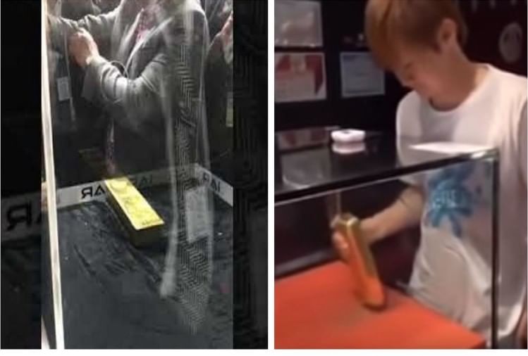 Dubai Airport 20kg Gold Bar Challenge Viral Video Amar Ujala Hindi