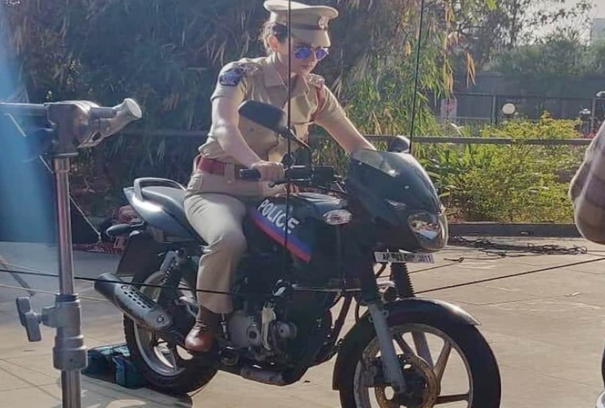 Kangana Ranaut new look as a cop from Mental Hai Kya sets goes viral
