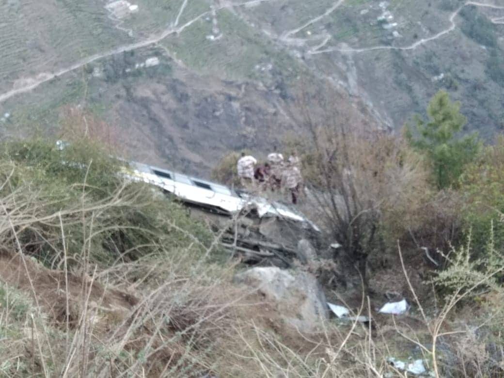 uttarakhand roadways bus fell in gorge at joshimath