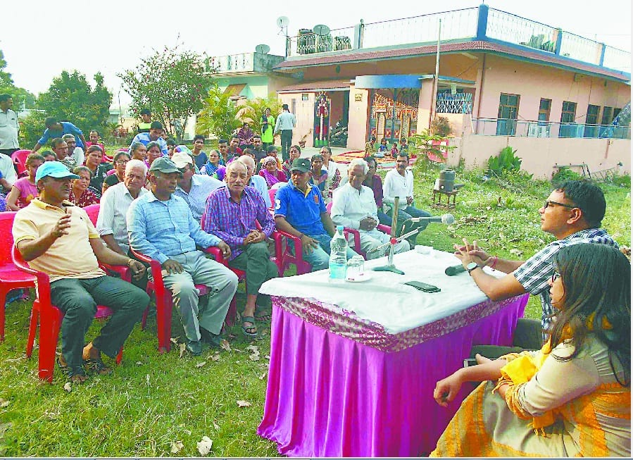 Villagers are ready to vote