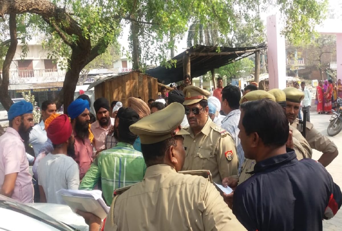 Punch shot dead in Panchayat at lakhimpur kheri