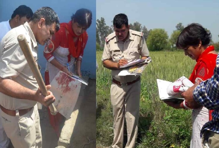 farmer murdered wife and Son-daughter in village of rohtak