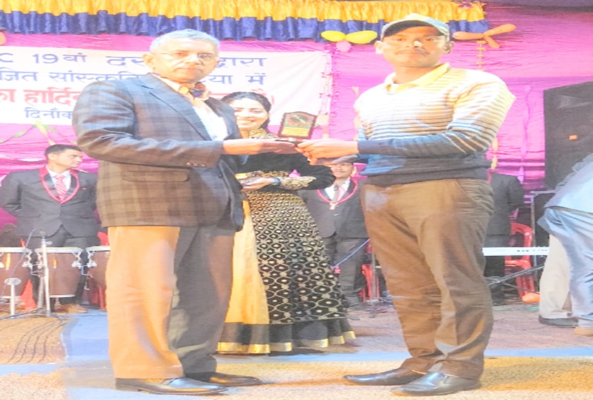 soldier honored for excellence performance in RTC Course in kangra himachal