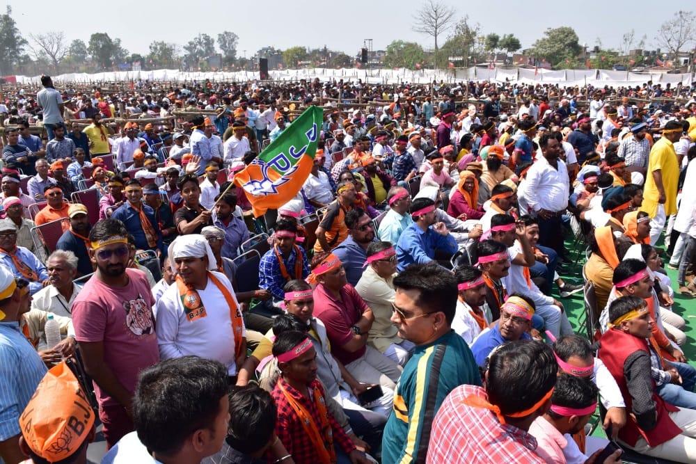Lok sabha elections 2019 pm modi rally in rudrapur BJP campaign get the edge