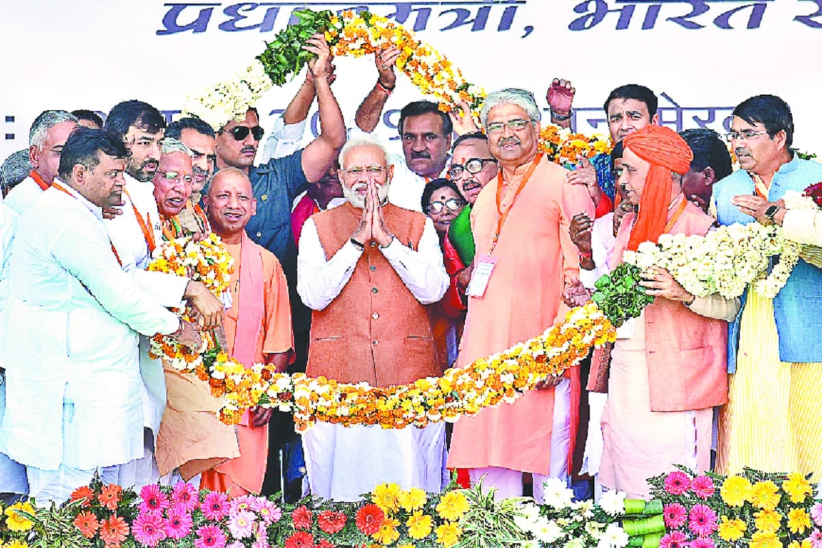 Lok Sabha Elections 2019, PM Modi mentions surgical strike and air strikes in the rally