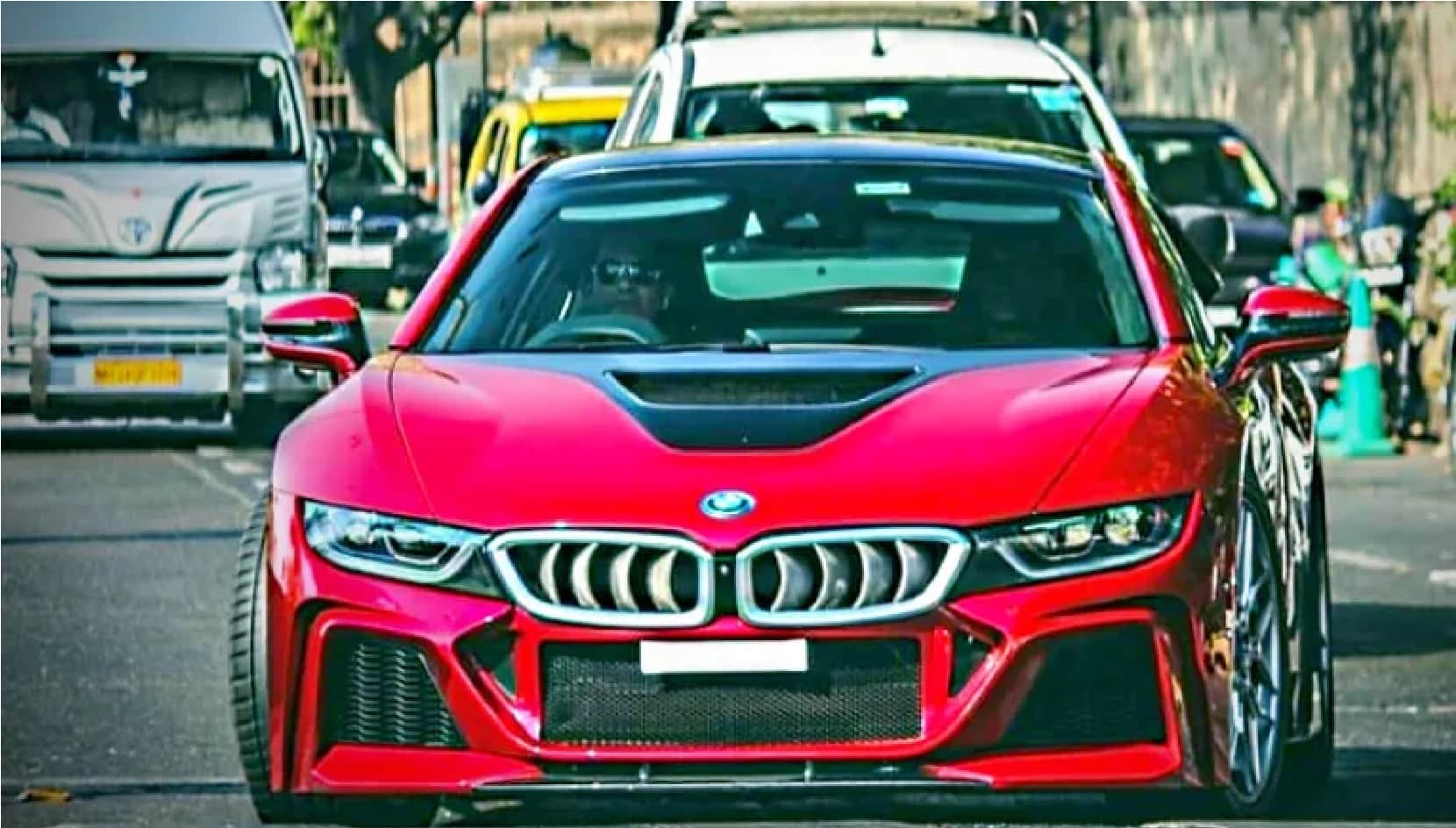 Master blaster sachin tendulkar's modified his BMW i8 sports car from DC design