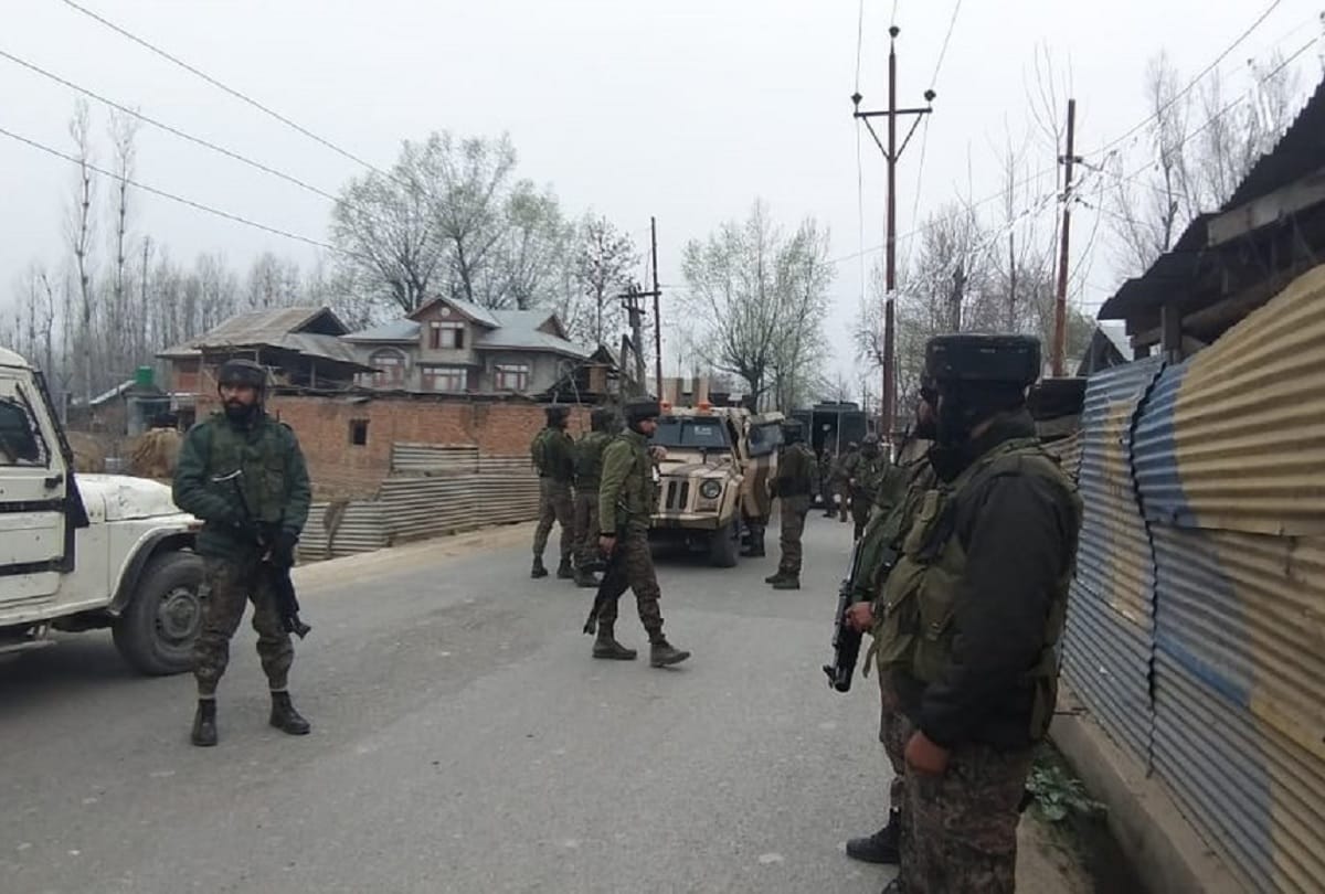 jammu and kashmir security Forces launched CASO in Kunzer Village