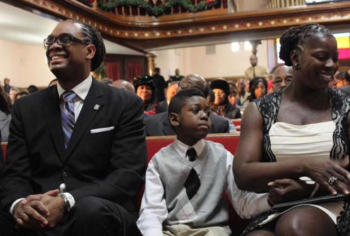 new york city councilman Robert Cornegy titled as world's tallest politician