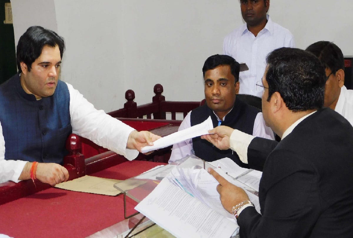 lok sabha elections 2019 varun gandhi nomination from pilibhit
