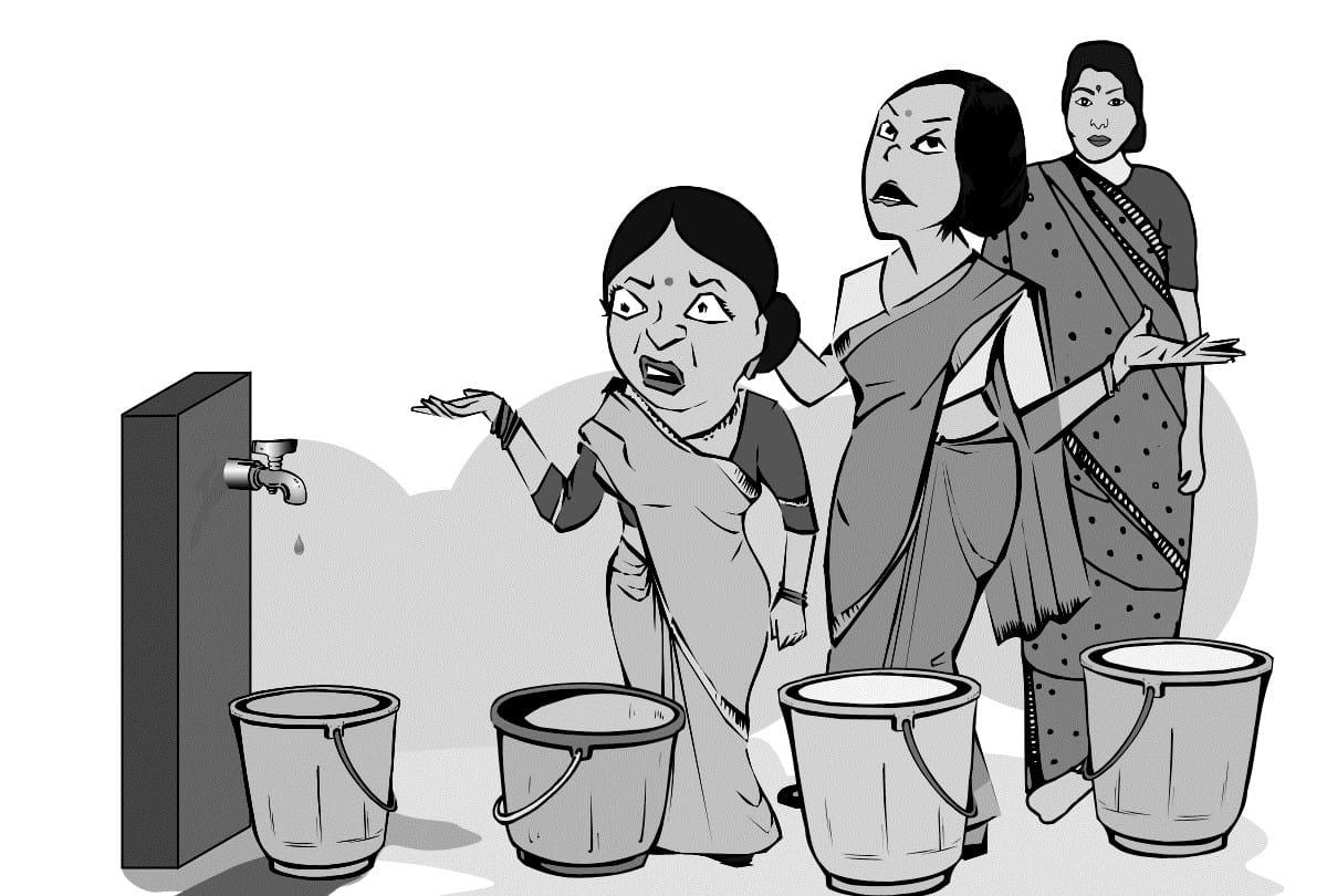 सरकार के दावे फेल, केल्टी नहीं पहुंचा पानी