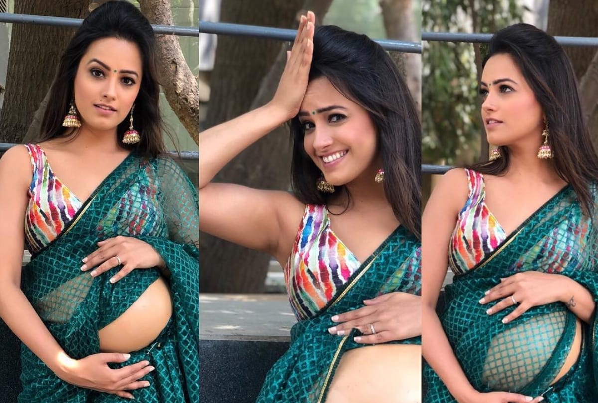anita hassanandani flaunts baby bump and teases husband on social media