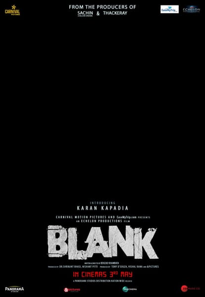 Simple Kapadia son Karan Kapadia film Blank now ready to release