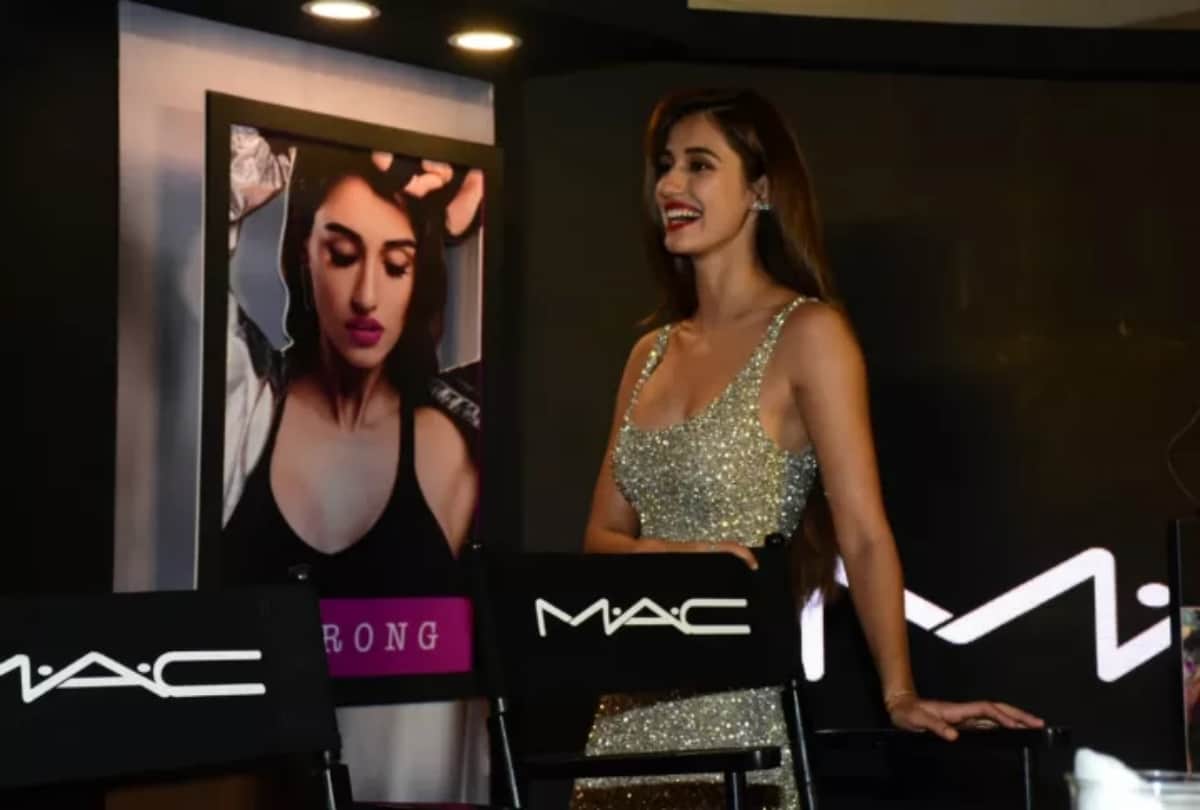 Disha Patani turns up the heat in dazzling short silver shimmery dress