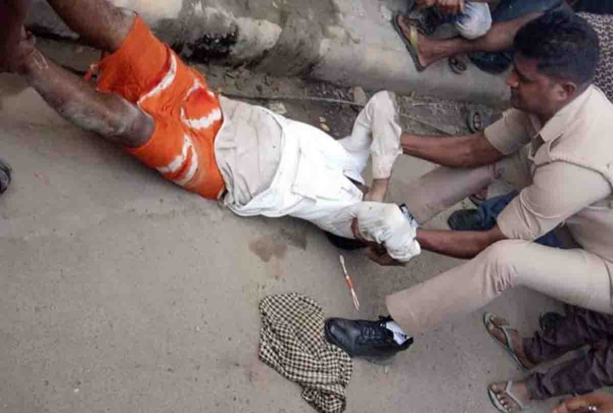 man died due to electric shock in kanpur