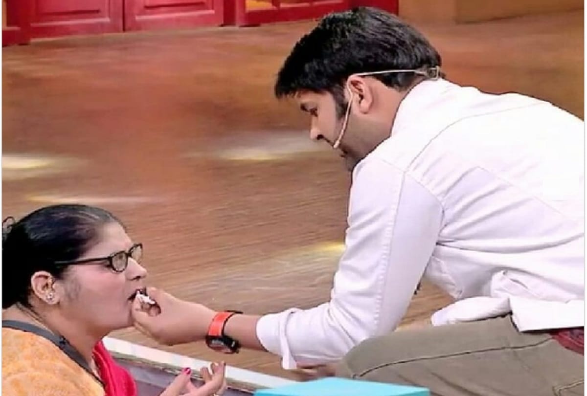 When Kapil sharma mother got angry when he was praising his wife ginni