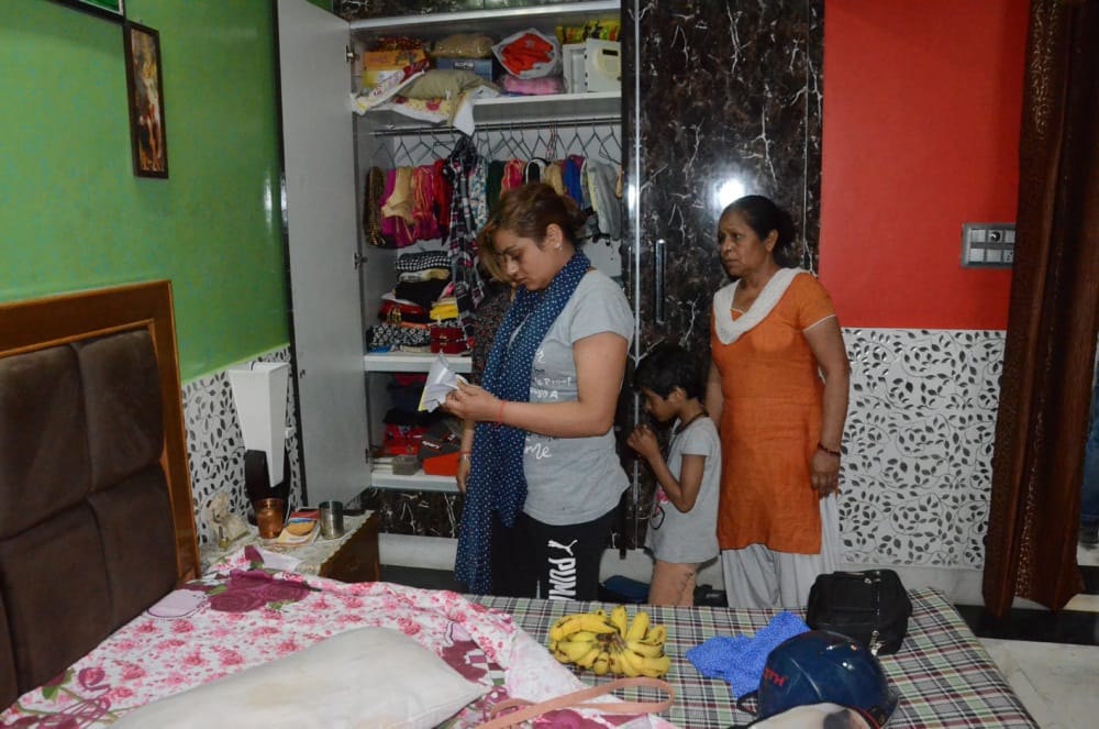 robbery in bjp leader house at haridwar
