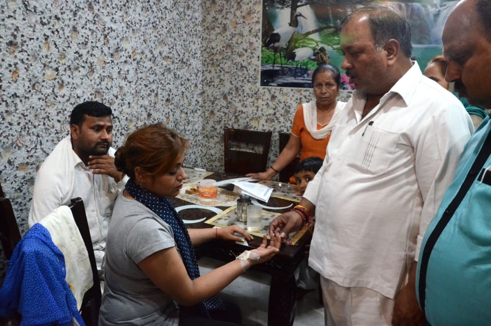 robbery in bjp leader house at haridwar
