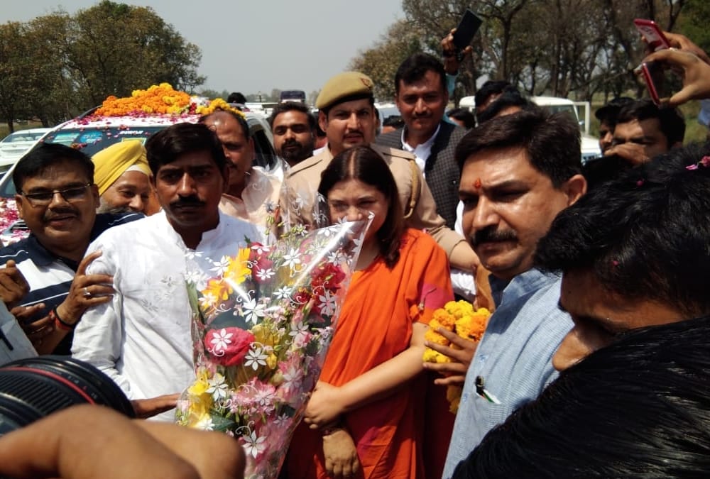 lok sabha elections 2019 menka gandhi in sultanpur.