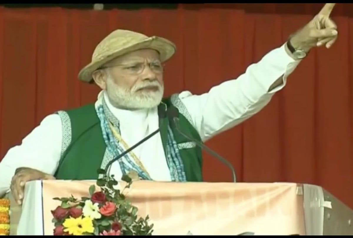 Lok sabha Elections 2019: PM Narendra Modi in Arunachal Pradesh attacks on Congress