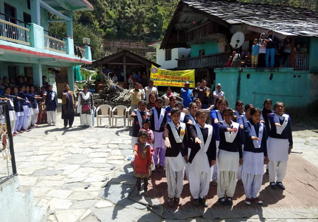 बेटी बचाओ, बेटी पढ़ाओ के प्रति किया जागरुक