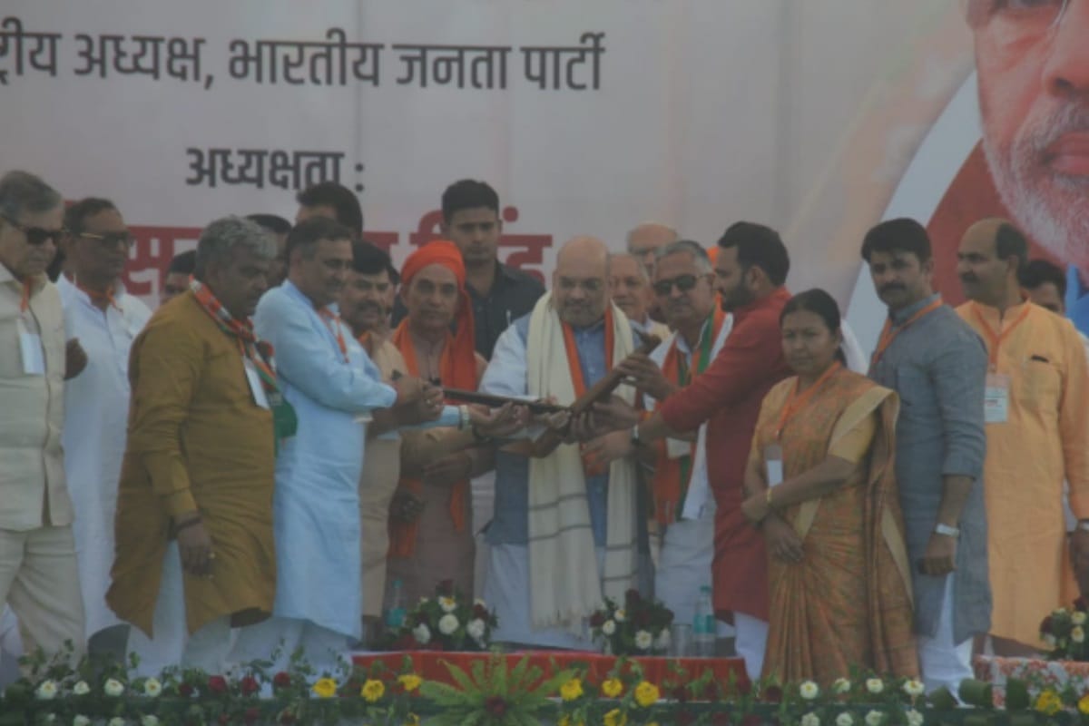 Lok Sabha Elections 2019: Amit Shah rally in Baghpat, advice Ajit Singh not to do politics