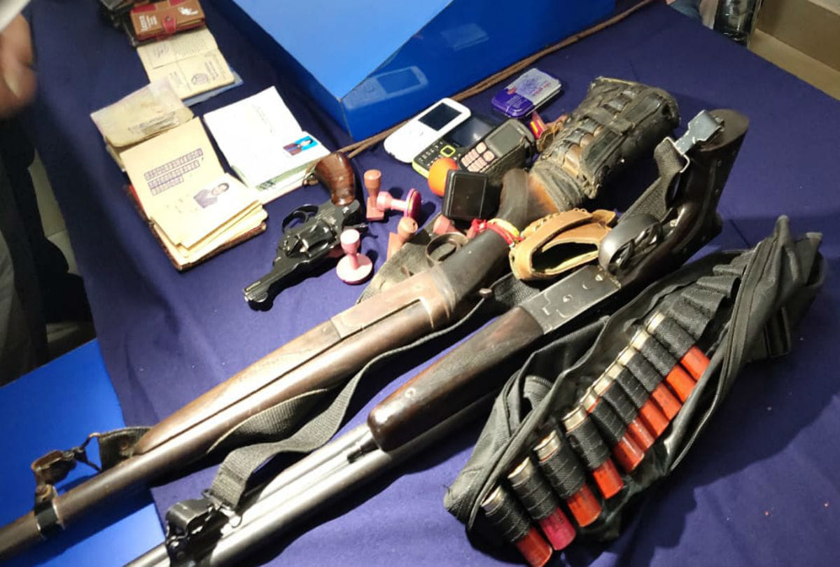 three man arrested for making fake arms licenses in kasganj