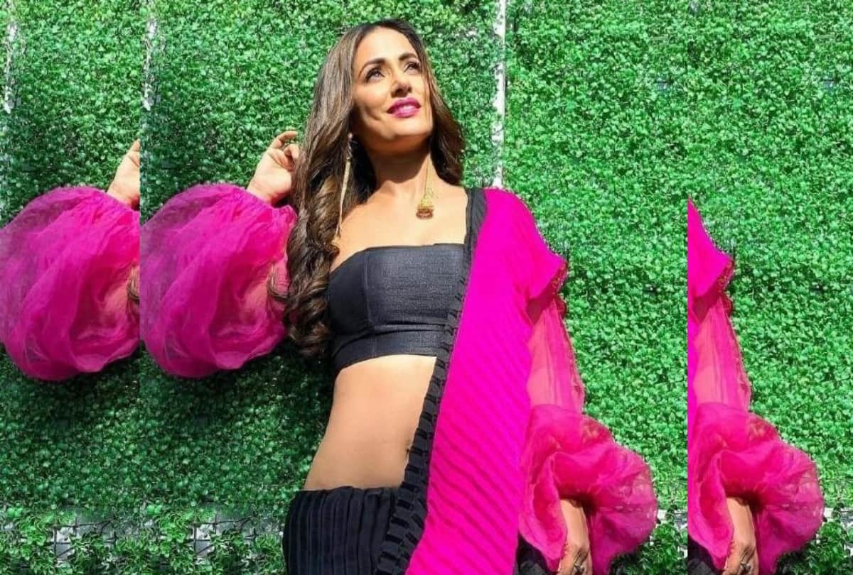 hina khan trolled for black and pink saree in kasauti zindagi ki komolika character