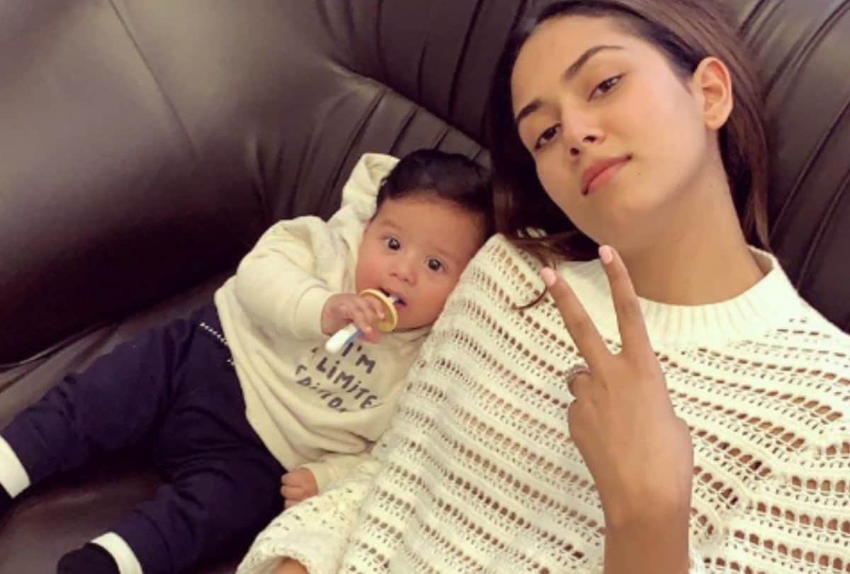 shahid kapoor wife mira rajput shares picture with son zain kapoor