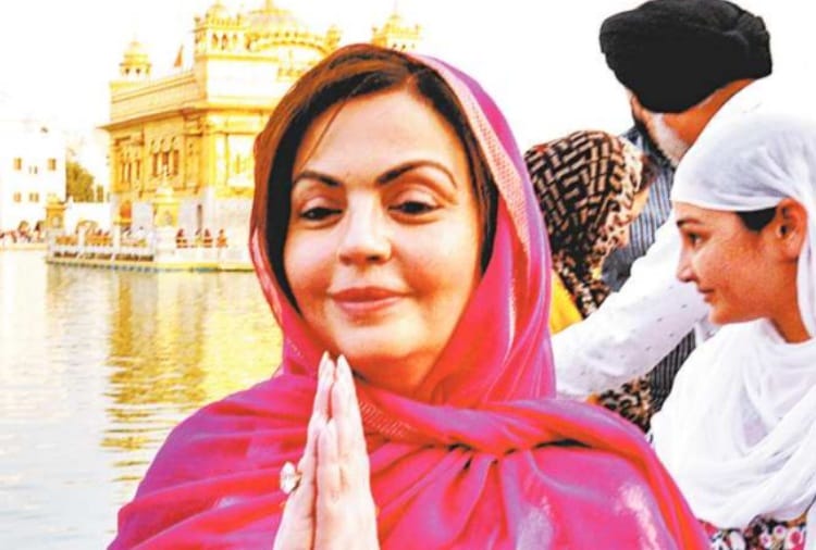 Nita Ambani Visits Golden Temple after Isha Ambani and Akash Ambani Wedding