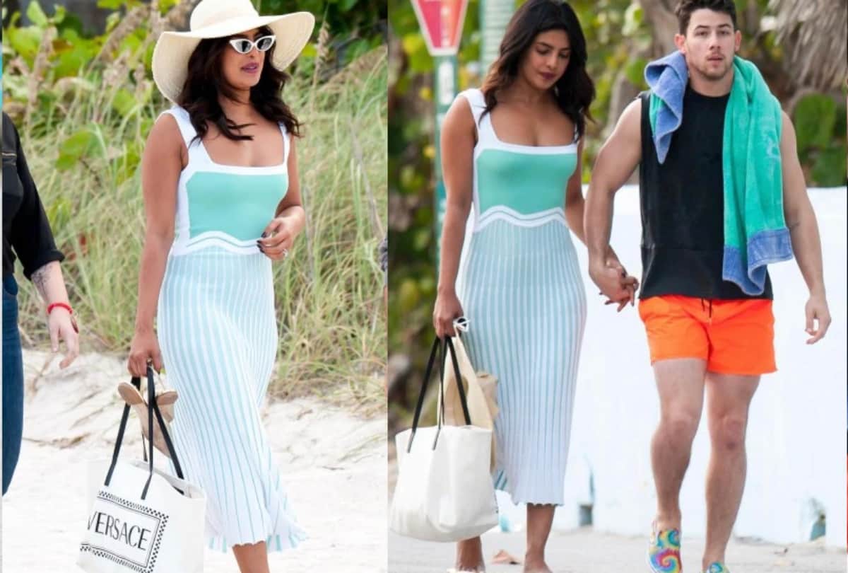 Priyanka Chopra dresses at Miami vacation with Nick Jonas