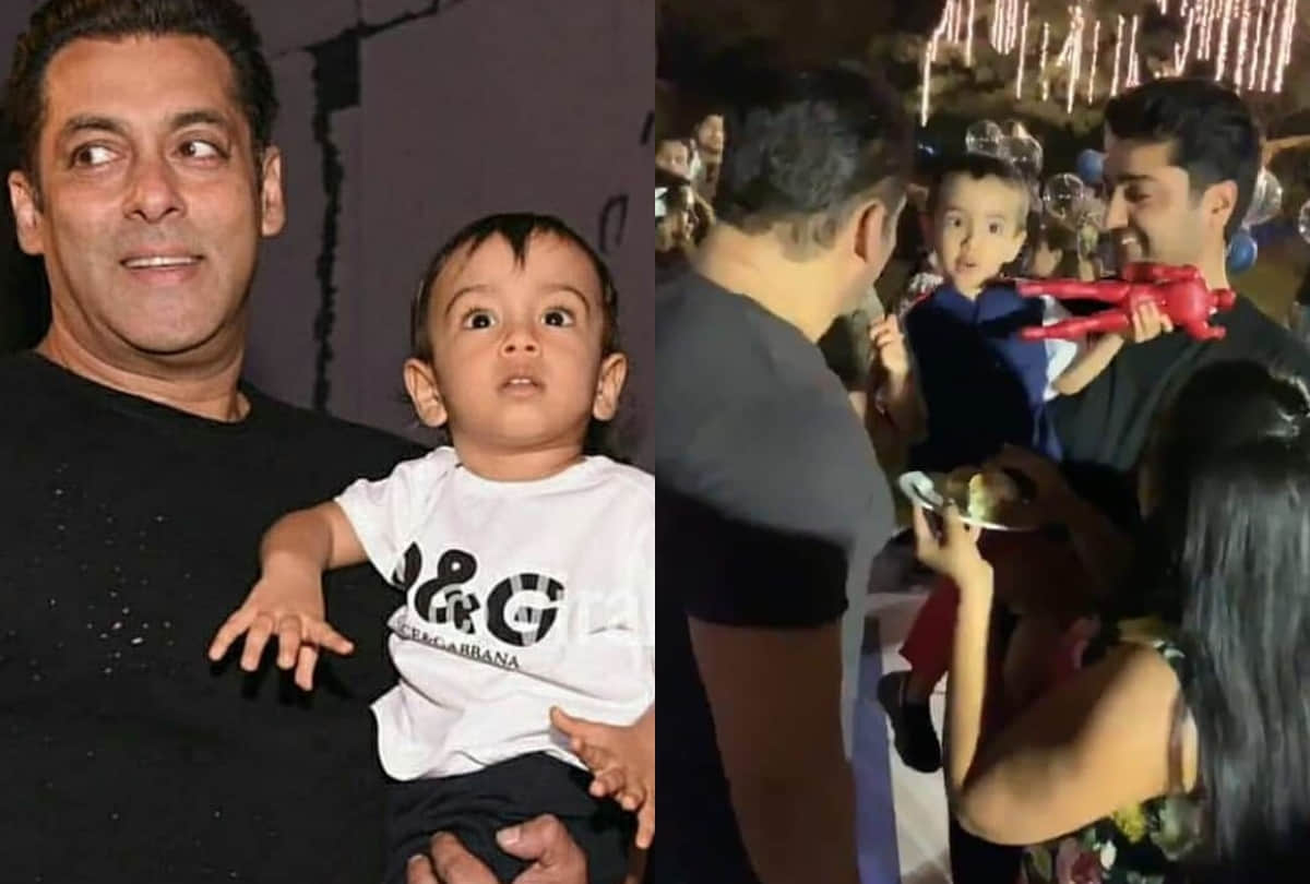 Salman Khan Spending Quality Time With Nephew Ahil Sharma During The Time of Self Quarantine