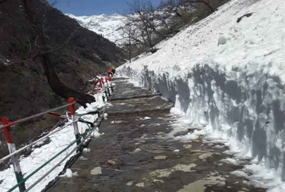 kedarnath disaster seven year: bridge could not be built to connect garud chatti to kedarnath