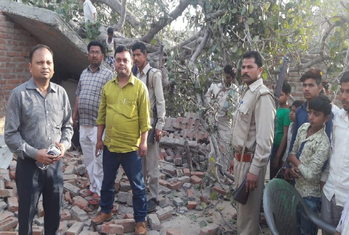 four died and many injured in storm in badaun
