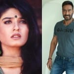 ajay devgan and Raveena Tandon