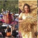 Jaya Hema and Urmila election campaigning