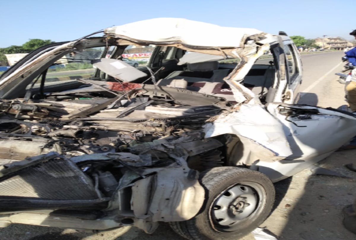 son and mother died after car collides with truck in una himachal