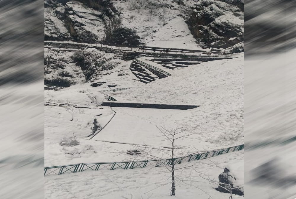 Pilgrims will watch Glacier and heavy snow in kedarnath Dham during char dham yatra 2019