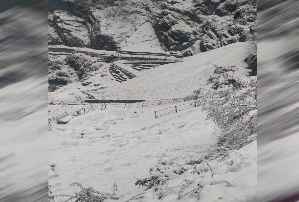 Pilgrims will watch Glacier and heavy snow in kedarnath Dham during char dham yatra 2019