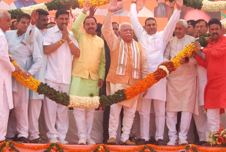 Lok sabha Election 2019, Haryana CM Manohar Lal rally in Kaithal