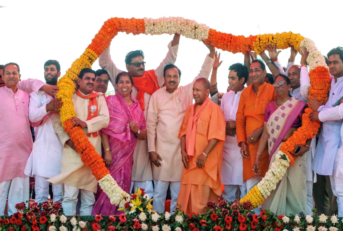 Lok Sabha Elections 2019 cm yogi rally in dadri was aim to thakurs gurjars who were unhappy with bjp