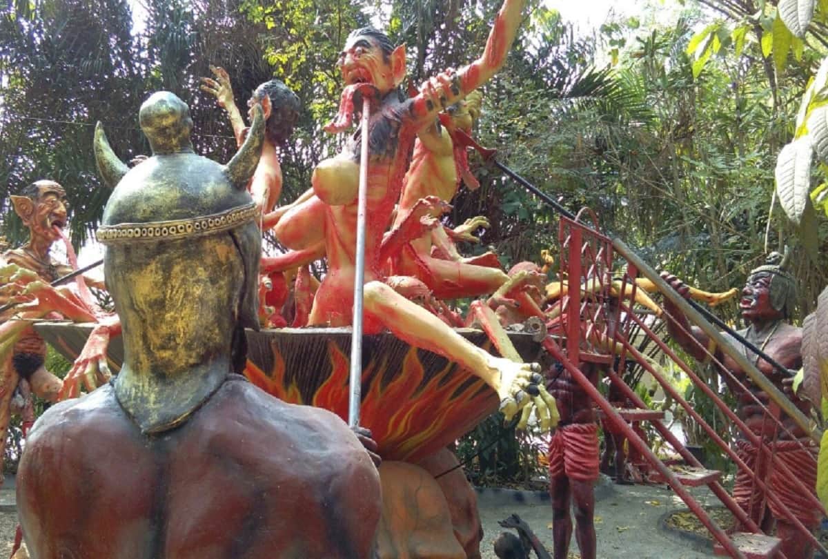 Hell Temple Of Thailand photos history of Wat Mae Kaet Noi chiang Mai Thailand 