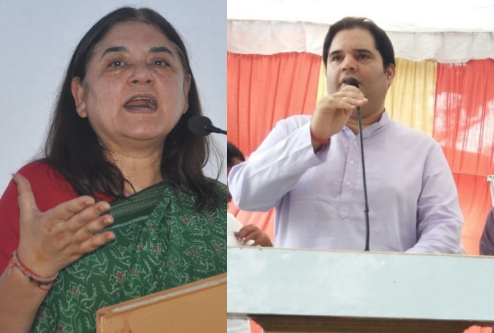 this is why menka and varun gandhi's seats were changed.