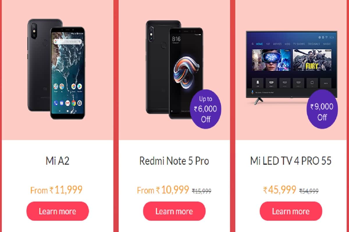 Xiaomi Mi Fan Festival 2019, Poco F1, Redmi Note 6 Pro Discounts, Re. 1 Flash Sale, and More
