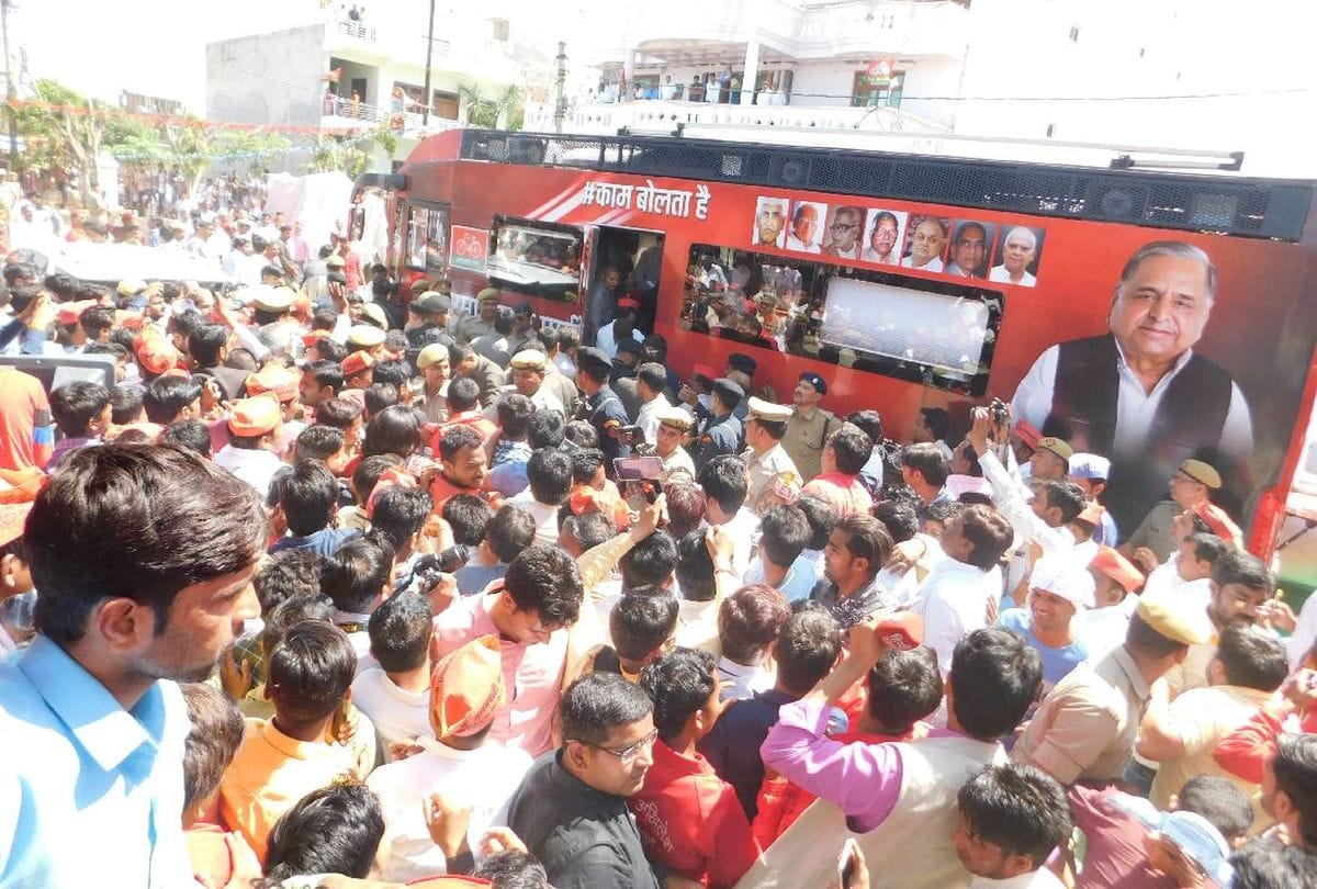 Lok Sabha Elections 2019 Mulayam Singh Yadav nomination photos