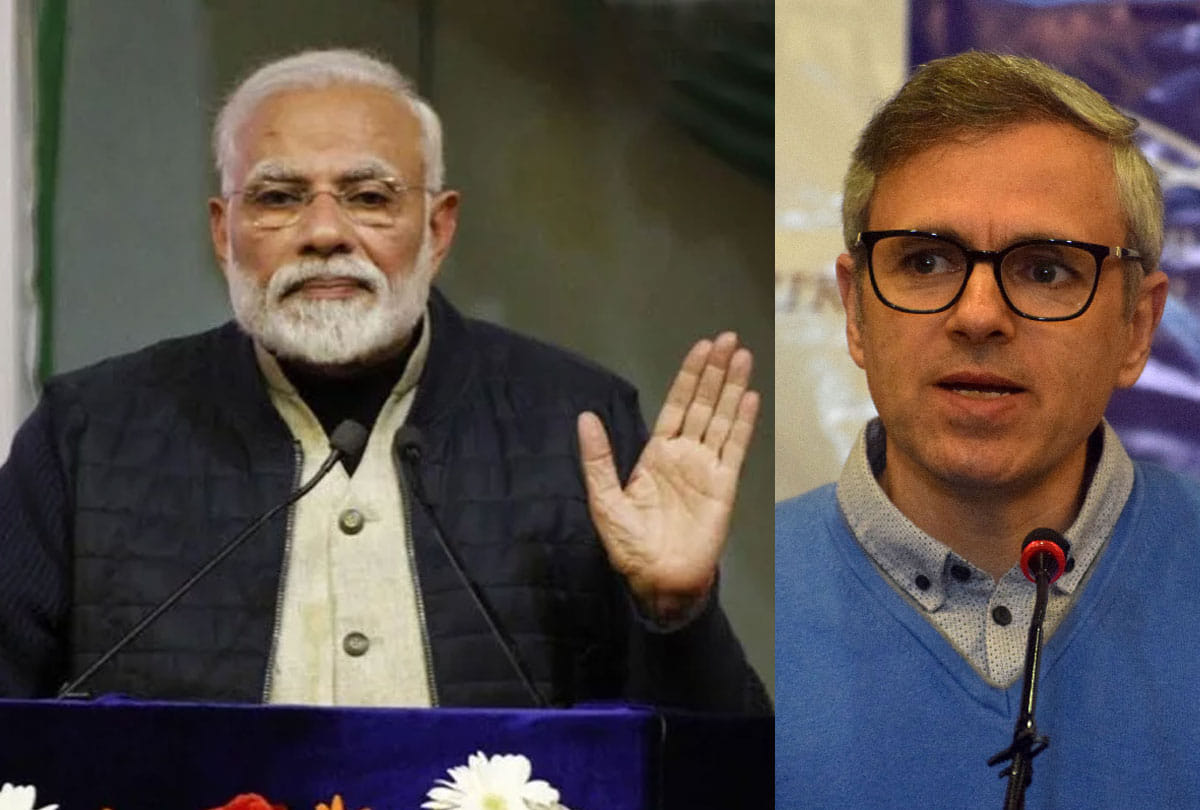 Omar abdullah targets prime minister Narendra Modi says he should read the history of jammu kashmir