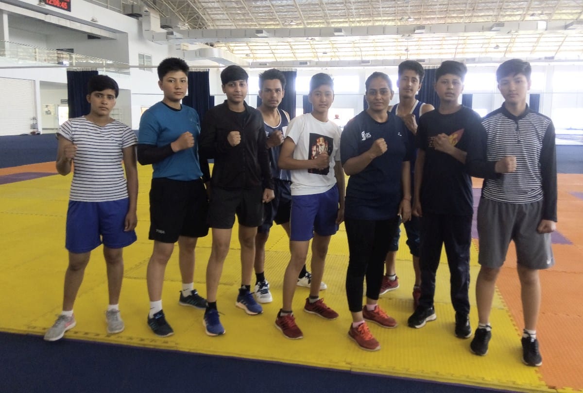 boxing training to seven players in karnataka