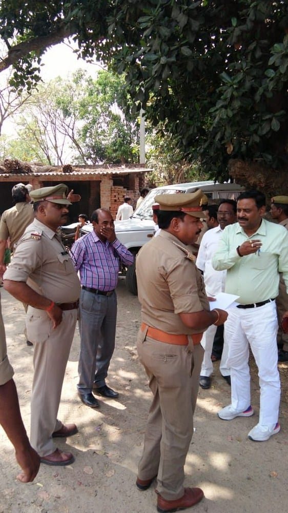 officers reached at critical booths